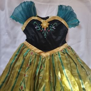 ✨️3/$15✨️Princess Anna dress disney Frozen costume size 7/8